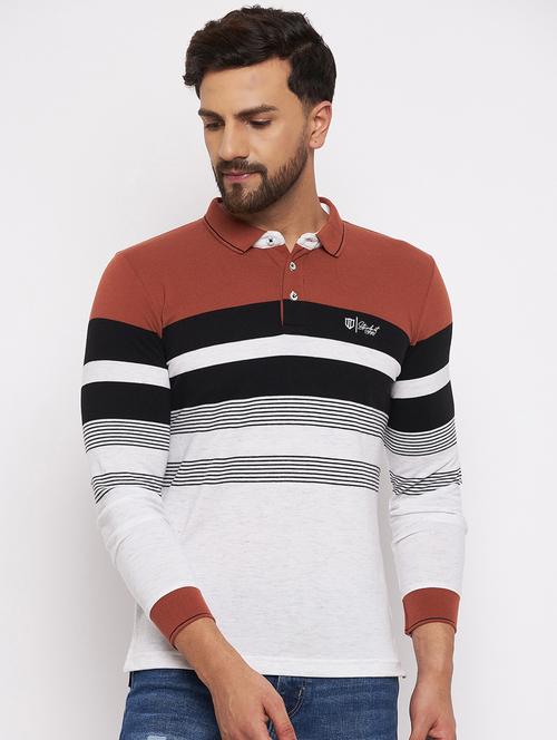 polo neck short sleeved t-shirt - 18801204 - Very Small Image - 1