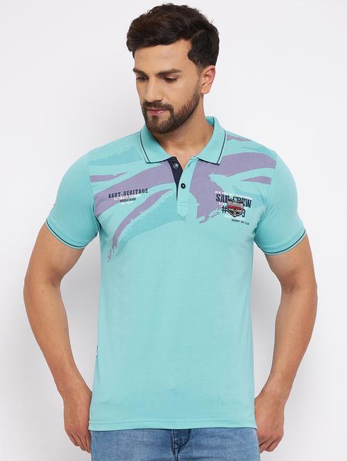 polo neck short sleeved t-shirt - 18801210 - Very Small Image - 1