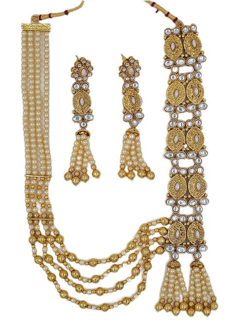 gold plated long necklace - 18801265 - Very Small Image - 1