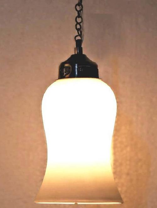 hanging pendant ceiling light lamp colorful glass shade with fitting & fixture - 18802703 - Very Small Image - 1