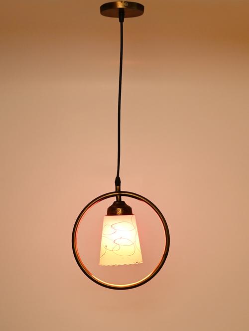stylish round pendant ceiling lamp light for home indoor ,white, pink, pack of 4 lamps - 18802798 - Very Small Image - 1