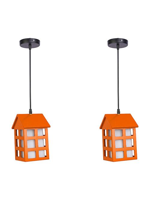 stylish colorful house design pendant hanging ceiling lamp light,wood, pack of 2 - 18802843 - Very Small Image - 1