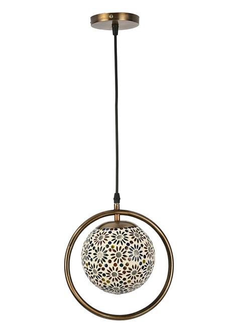 home ceiling pendent lamp/ light with stylish metal frame, pack of 2 lamps - 18802886 - Very Small Image - 1