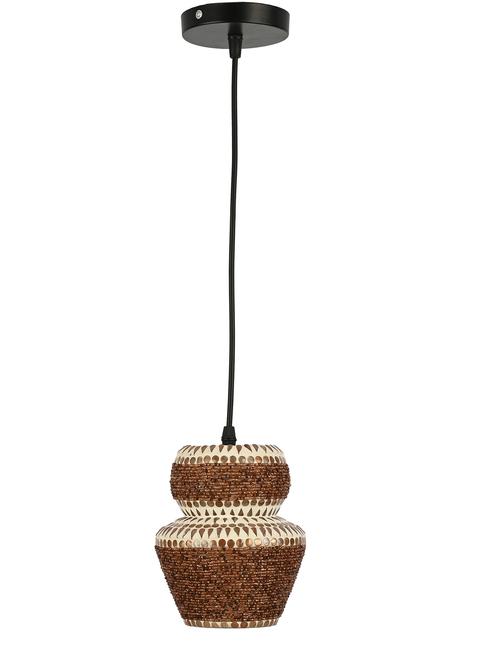 stylish mosaic hanging pendant ceiling light lamp, designer colorful lighting, pack of 2 lamps - 18802891 - Very Small Image - 1
