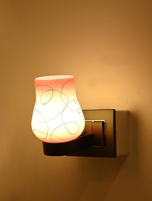 stylish decorative led glass night wall lamp light-a19 - 18803129 - Very Small Image - 1