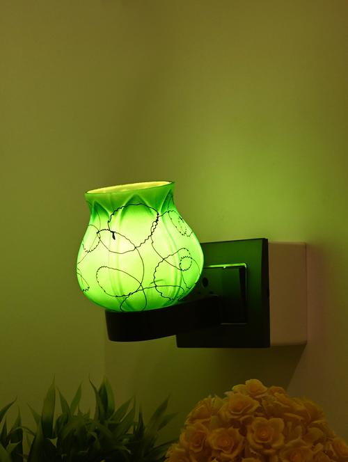 stylish decorative led glass night wall lamp light-a31 - 18803141 - Very Small Image - 1