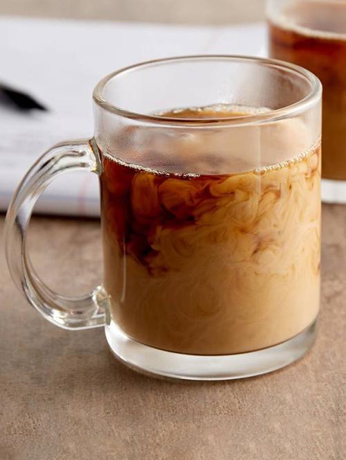 designer & stylish transparent tea/coffee cup, glass, pack of 2 - 18803336 - Very Small Image - 1
