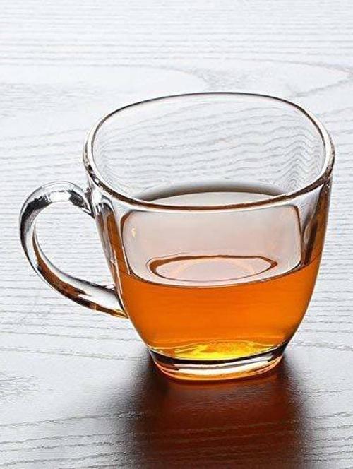 designer & stylish transparent tea/coffee cup, glass, pack of 2 - 18803341 - Very Small Image - 1