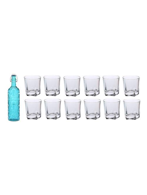 water milk serving and storing bottle and glass set - 18805444 - Very Small Image - 1