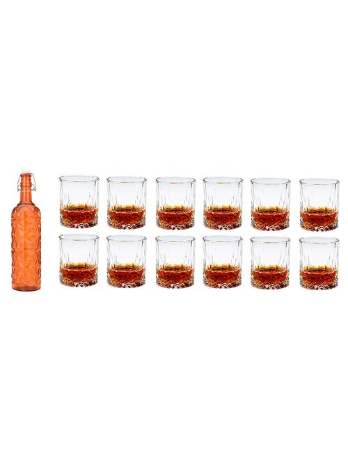 water milk serving and storing bottle and glass set- a432 - 18805889 - Very Small Image - 1