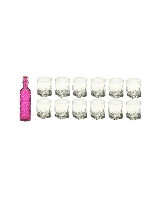 water milk serving and storing bottle and glass set- a647 - 18806097 - Very Small Image - 1