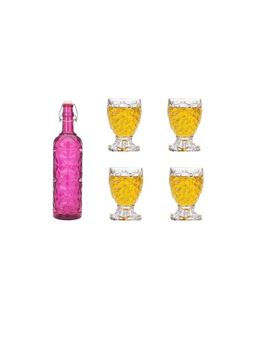 water milk serving and storing bottle and glass set- a751 - 18806199 - Very Small Image - 1