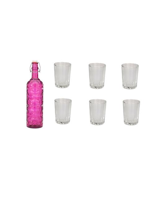 water milk serving and storing bottle and glass set- a772 - 18806219 - Very Small Image - 1
