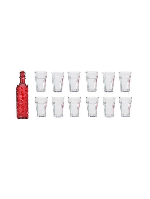 water milk serving and storing bottle and glass set- a852 - 18806296 - Very Small Image - 1