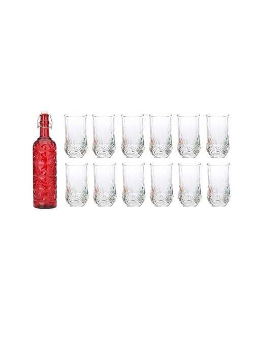 water milk serving and storing bottle and glass set- a861 - 18806305 - Very Small Image - 1