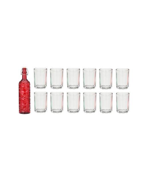 water milk serving and storing bottle and glass set- a871 - 18806315 - Very Small Image - 1