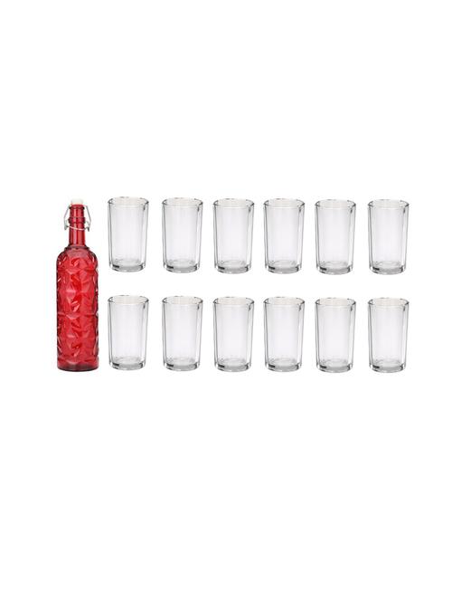 water milk serving and storing bottle and glass set- a894 - 18806337 - Very Small Image - 1