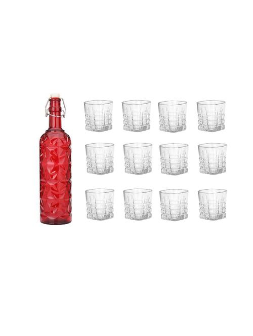 water milk serving and storing bottle and glass set- a905 - 18806348 - Very Small Image - 1