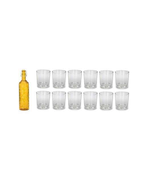 water milk serving and storing bottle and glass set - a116 - 18806502 - Very Small Image - 1