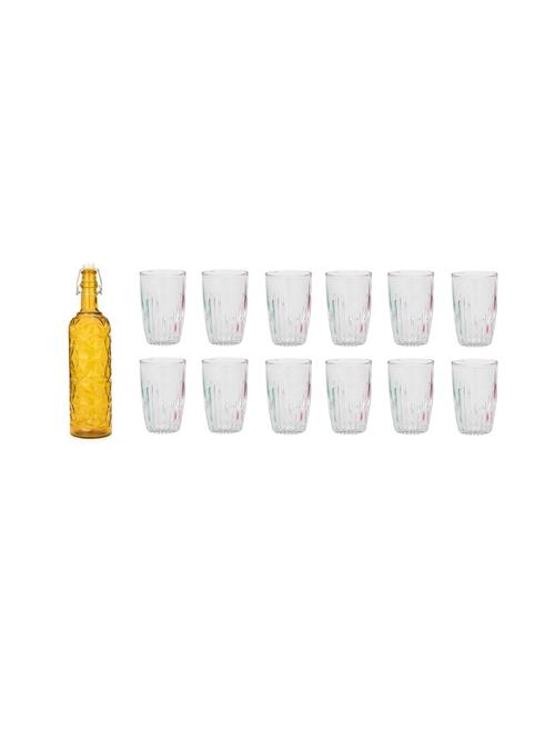 water milk serving and storing bottle and glass set - a122 - 18806508 - Very Small Image - 1