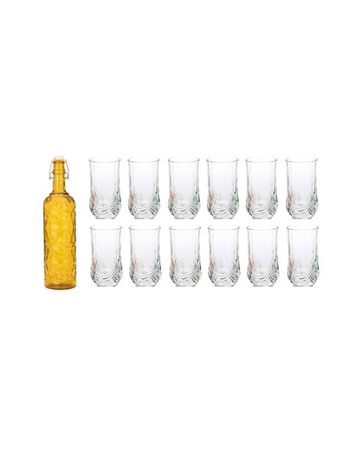 water milk serving and storing bottle and glass set - a123 - 18806509 - Very Small Image - 1