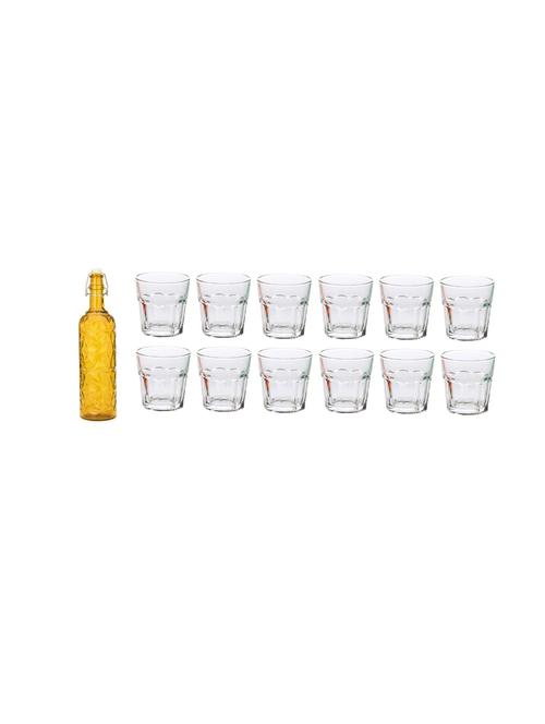 water milk serving and storing bottle and glass set - 18806523 - Very Small Image - 1