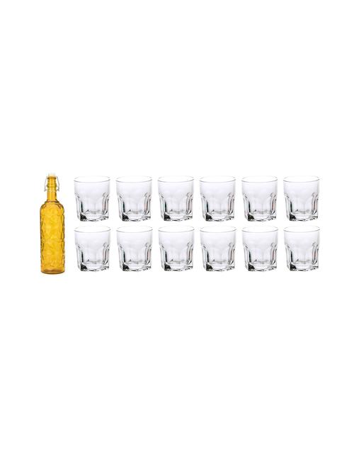 water milk serving and storing bottle and glass set - 18806534 - Very Small Image - 1