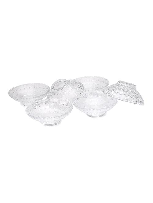 multi-purpose tableware snack/ veritable serving bowl, glass, pack of 6 - 18807042 - Very Small Image - 1