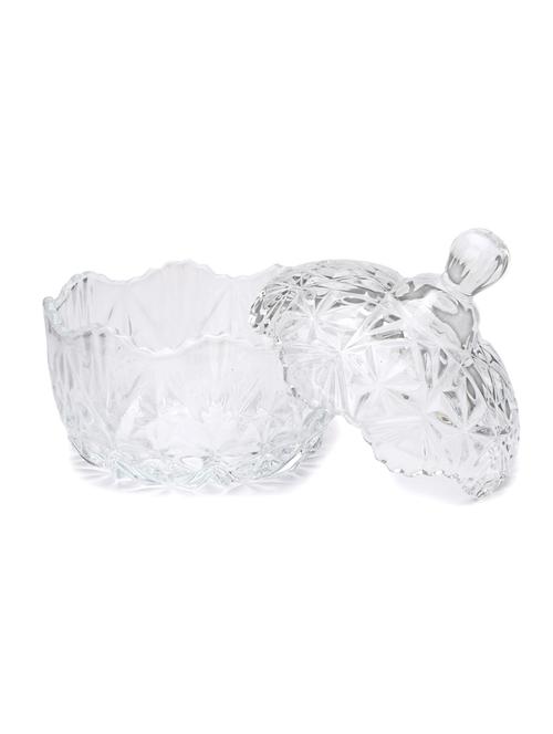 glass serving bowl with lid - 18807044 - Very Small Image - 1