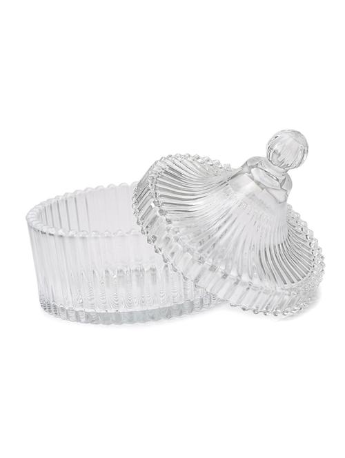 glass serving bowl with lid - 18807045 - Very Small Image - 1