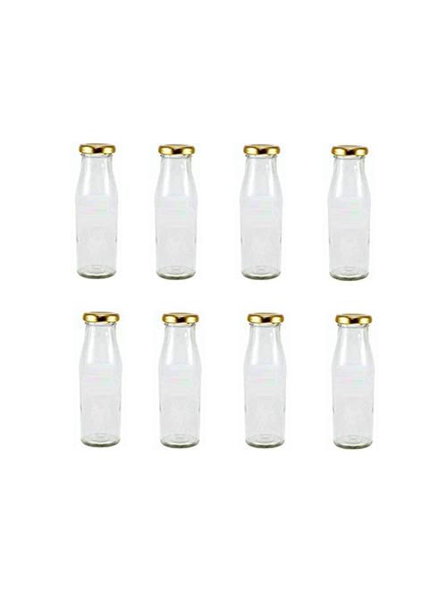 multipurpose kitchen storage glass milk bottle with lid -a30 - 18807157 - Very Small Image - 1