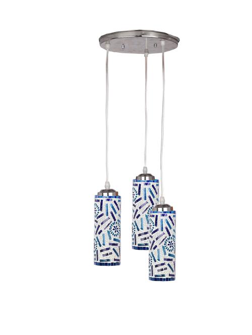 triple glass lamp shade hanging ceiling decorative pendant lamp light - 18808256 - Very Small Image - 1