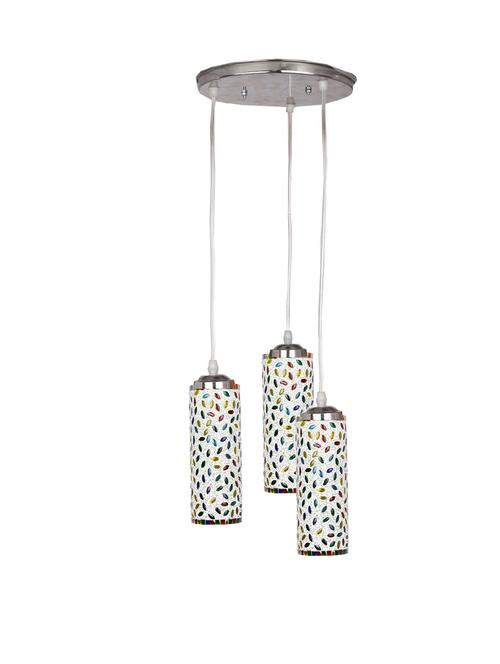 triple glass lamp shade hanging ceiling decorative pendant lamp light - 18808258 - Very Small Image - 1