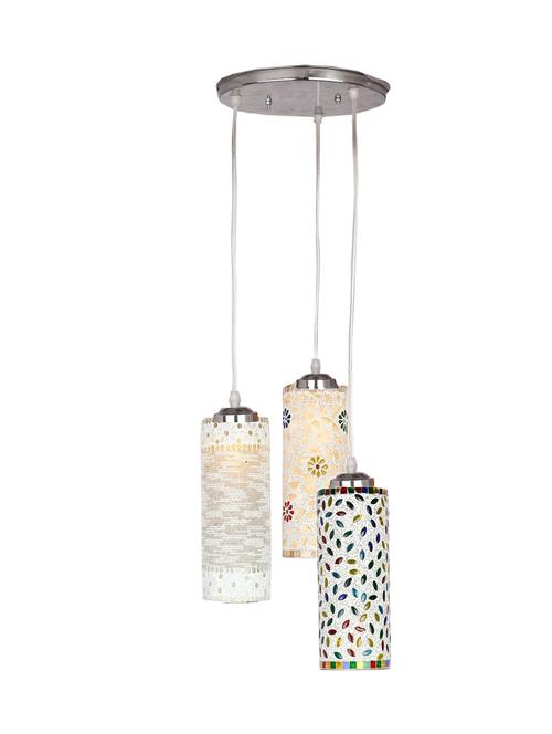 triple glass lamp shade hanging ceiling decorative pendant lamp light - 18808349 - Very Small Image - 1