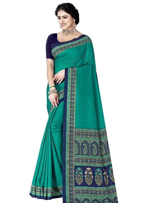 kalamkari printed saree - 18808529 - Very Small Image - 1