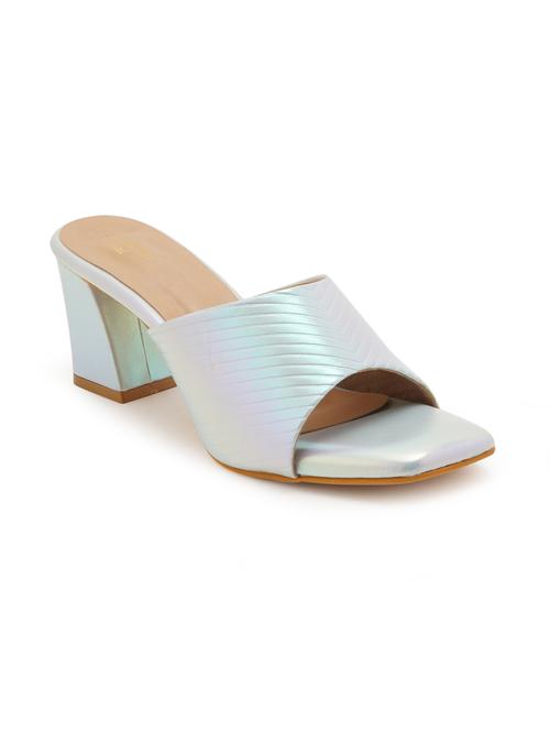 blue synthetic mules sandals - 18811770 - Very Small Image - 1