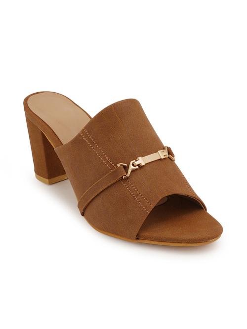 tan slip on sandal - 18811774 - Very Small Image - 1
