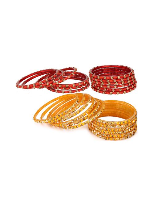 multi colored glass bangle - 18815778 - Very Small Image - 1