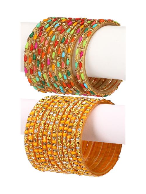 multi colored glass bangle - 18815781 - Very Small Image - 1