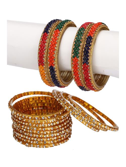multi colored glass bangle - 18816599 - Very Small Image - 1