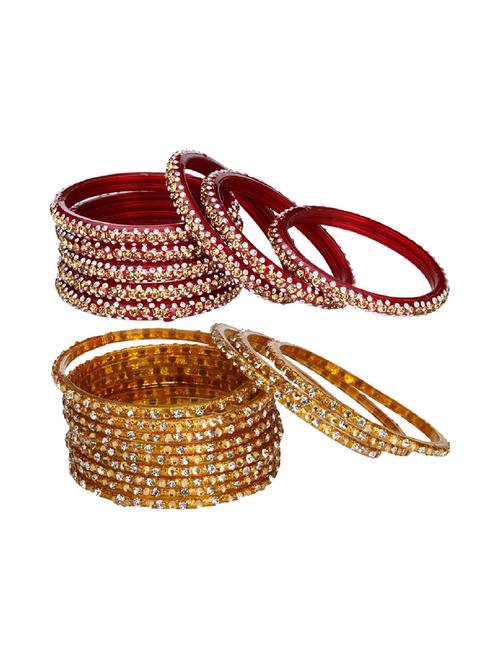 multi colored glass bangle - 18816622 - Very Small Image - 1