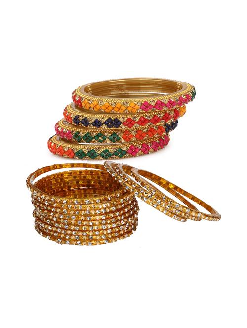 multi colored glass bangle - 18816670 - Very Small Image - 1