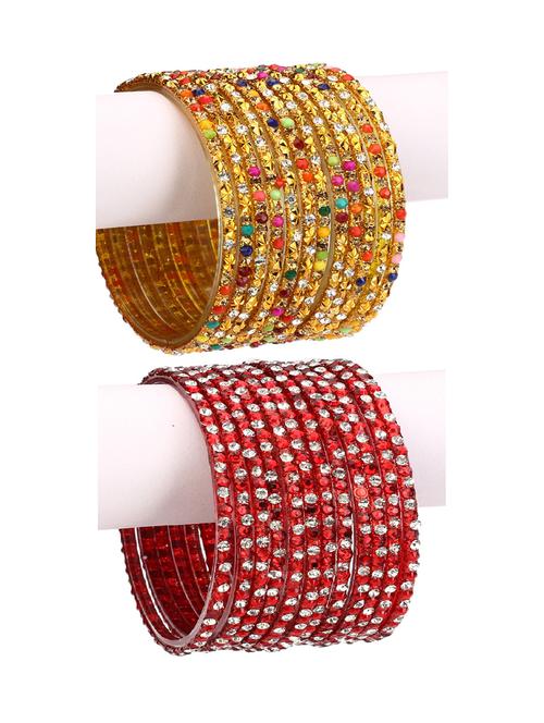 multi colored glass bangle - 18816730 - Very Small Image - 1