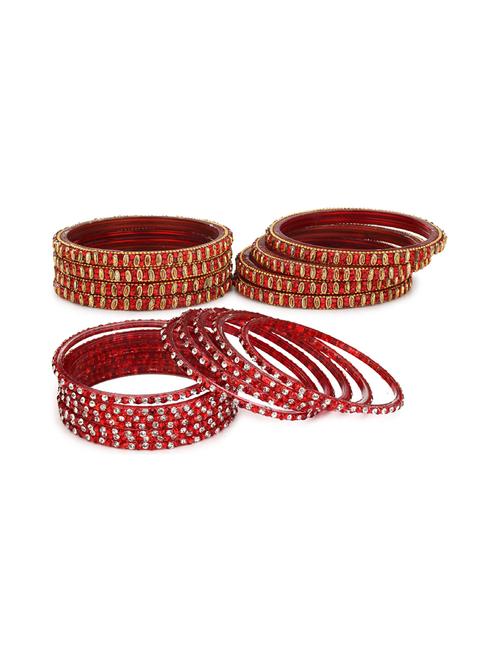 multi colored glass bangle - 18817083 - Very Small Image - 1