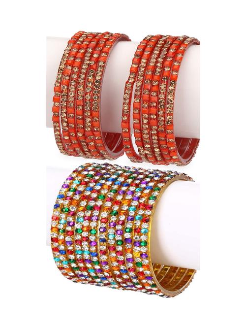 multi colored glass bangle - 18817952 - Very Small Image - 1