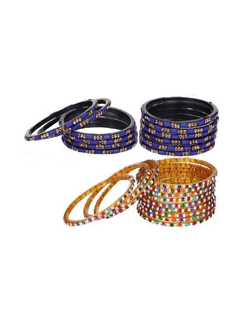 multi colored glass bangle - 18817965 - Very Small Image - 1