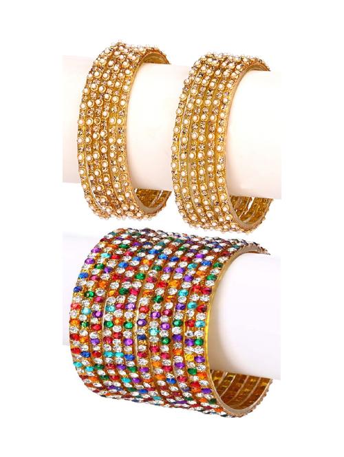 multi colored glass bangle - 18817969 - Very Small Image - 1