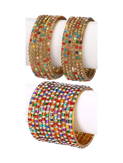 multi colored glass bangle - 18817985 - Very Small Image - 1
