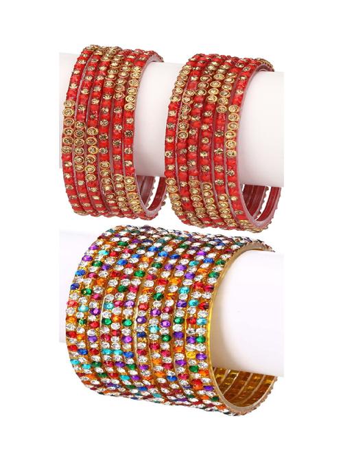 multi colored glass bangle - 18817992 - Very Small Image - 1