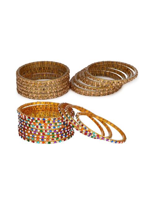 multi colored glass bangle - 18818018 - Very Small Image - 1